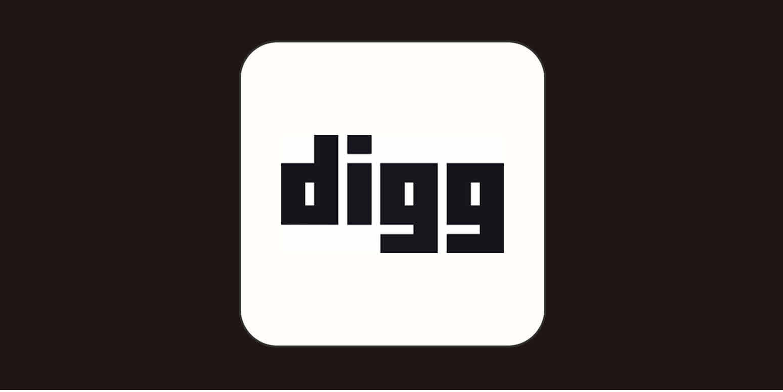 Hero image with the Digg logo