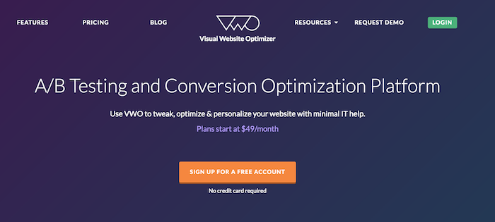 Visual Website Optimizer for Nonprofits