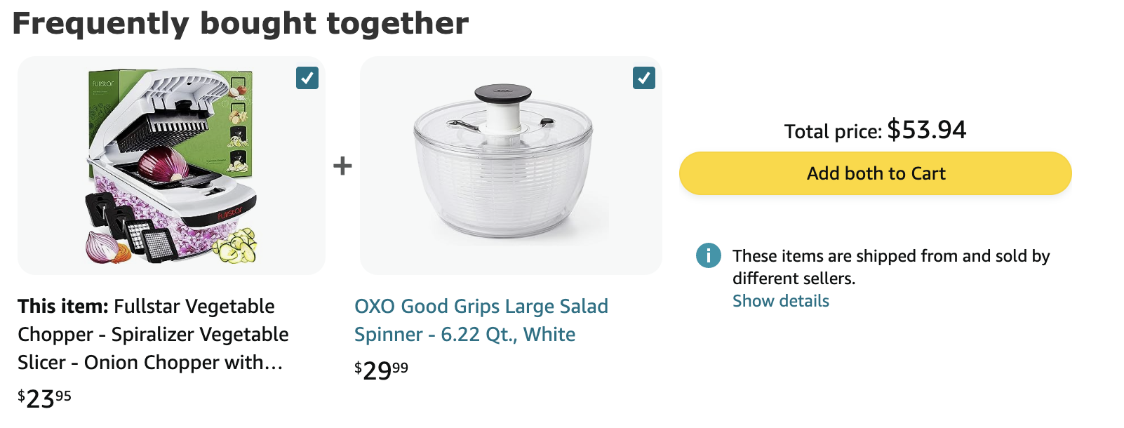 OXO Good Grips Large Salad Spinner - 6.22 Qt., White,  price tracker  / tracking,  price history charts,  price watches,  price  drop alerts