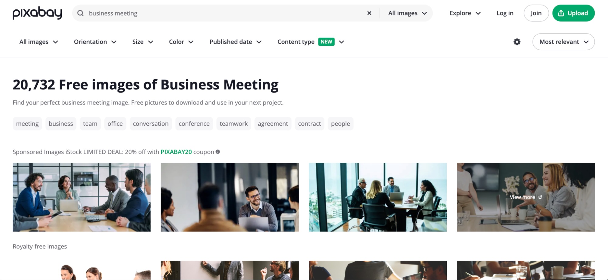 Pixabay, our pick for the best free stock photos site for a variety of media types