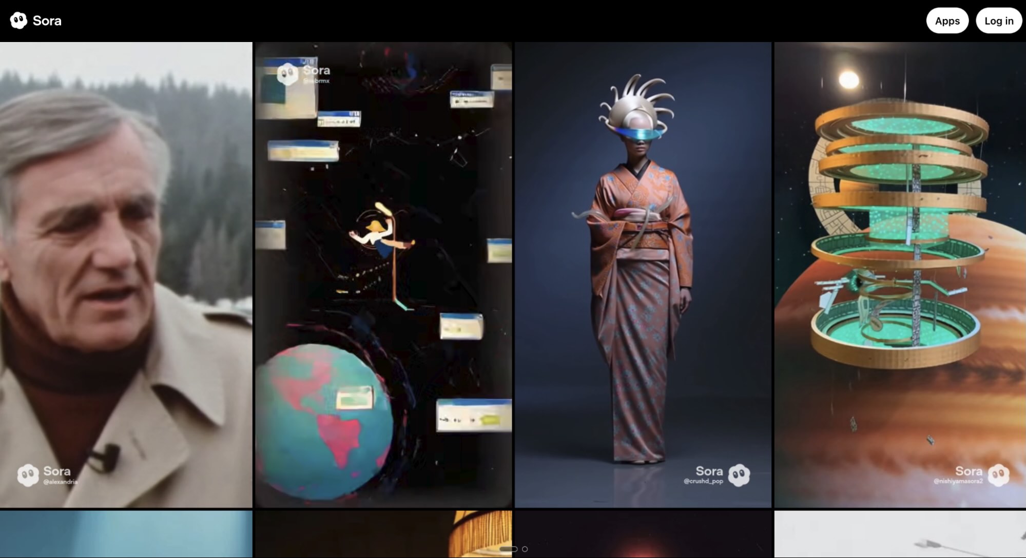 Sora, our pick for the best AI video generator for turning stories into video