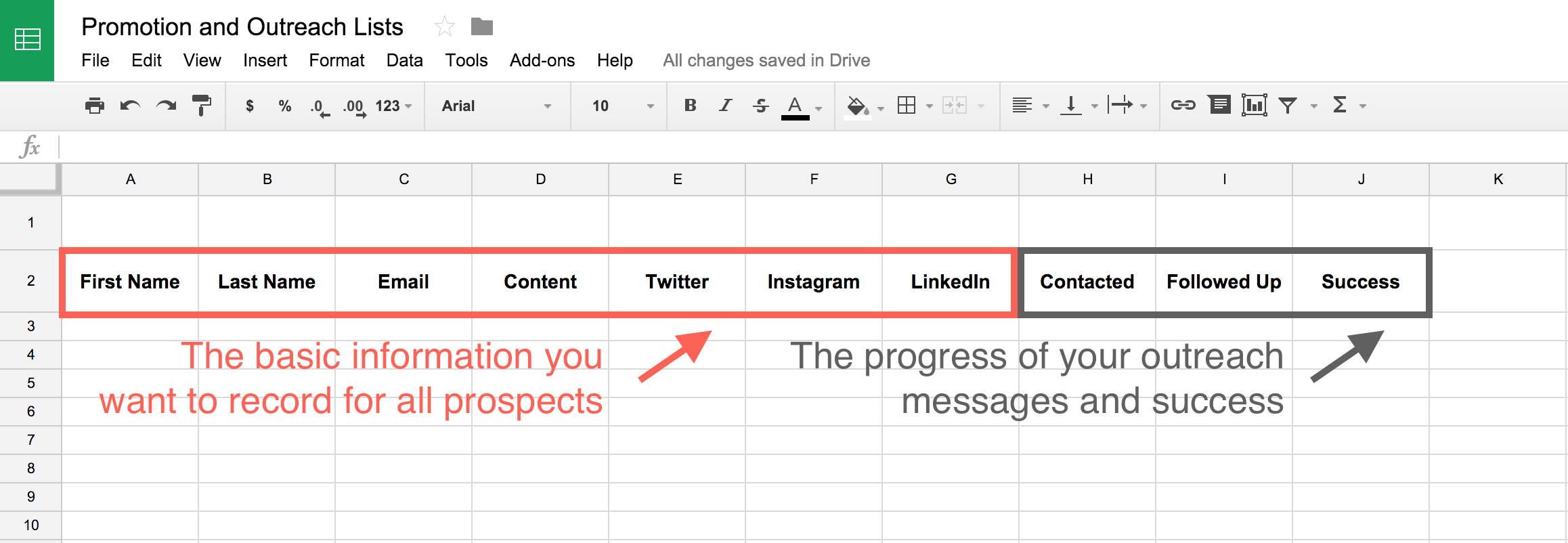 Google Sheets