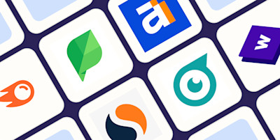 Ilustrasi futuristik analisis kompetitor SEO