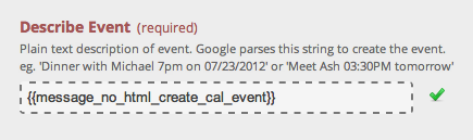gcal fields