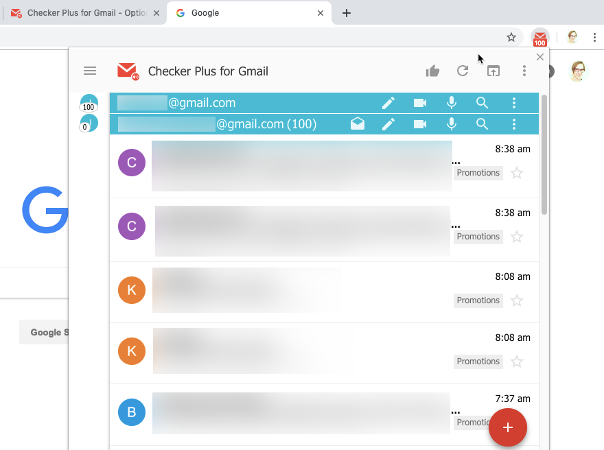 How do I keep track of multiple Gmail accounts?
