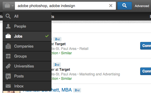 Find jobs on LinkedIn