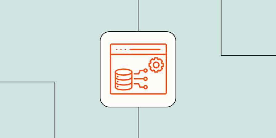 Hero image with an icon representing web scraping