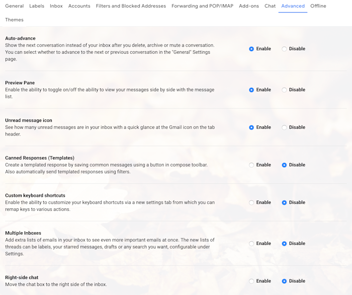 Where did gmail labs go 