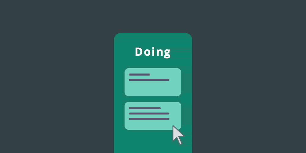 moving a Kanban card