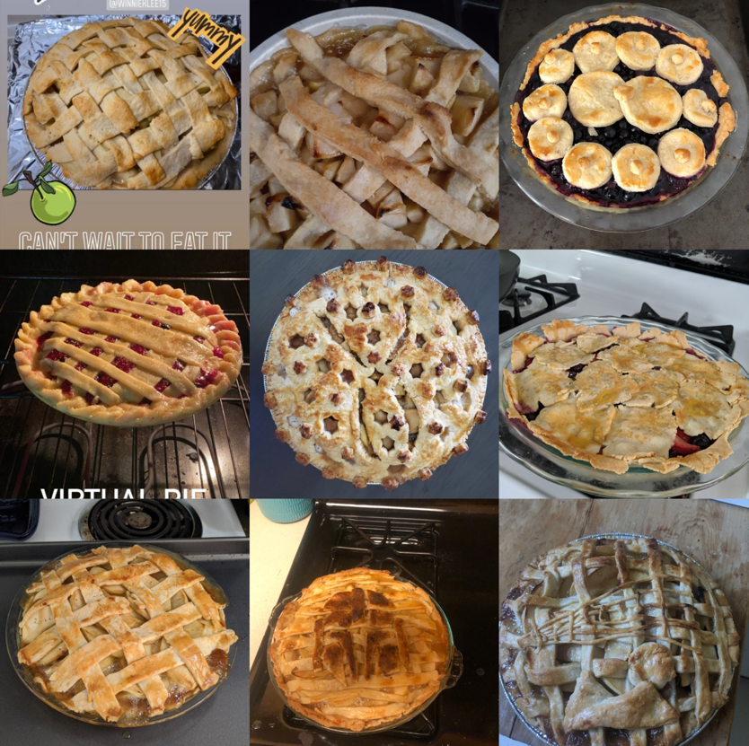 Picture of 9 pies