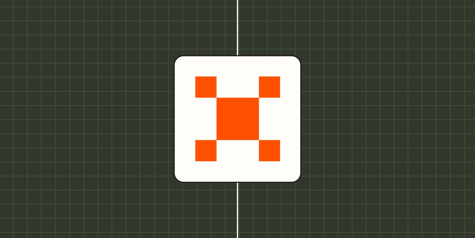 The logo for Zapier Agents against a dark green background