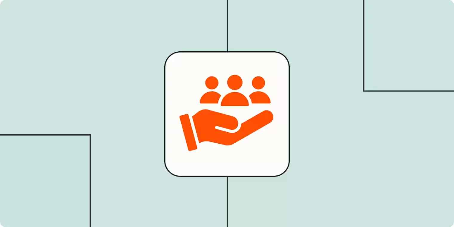 HR logo on a blue background