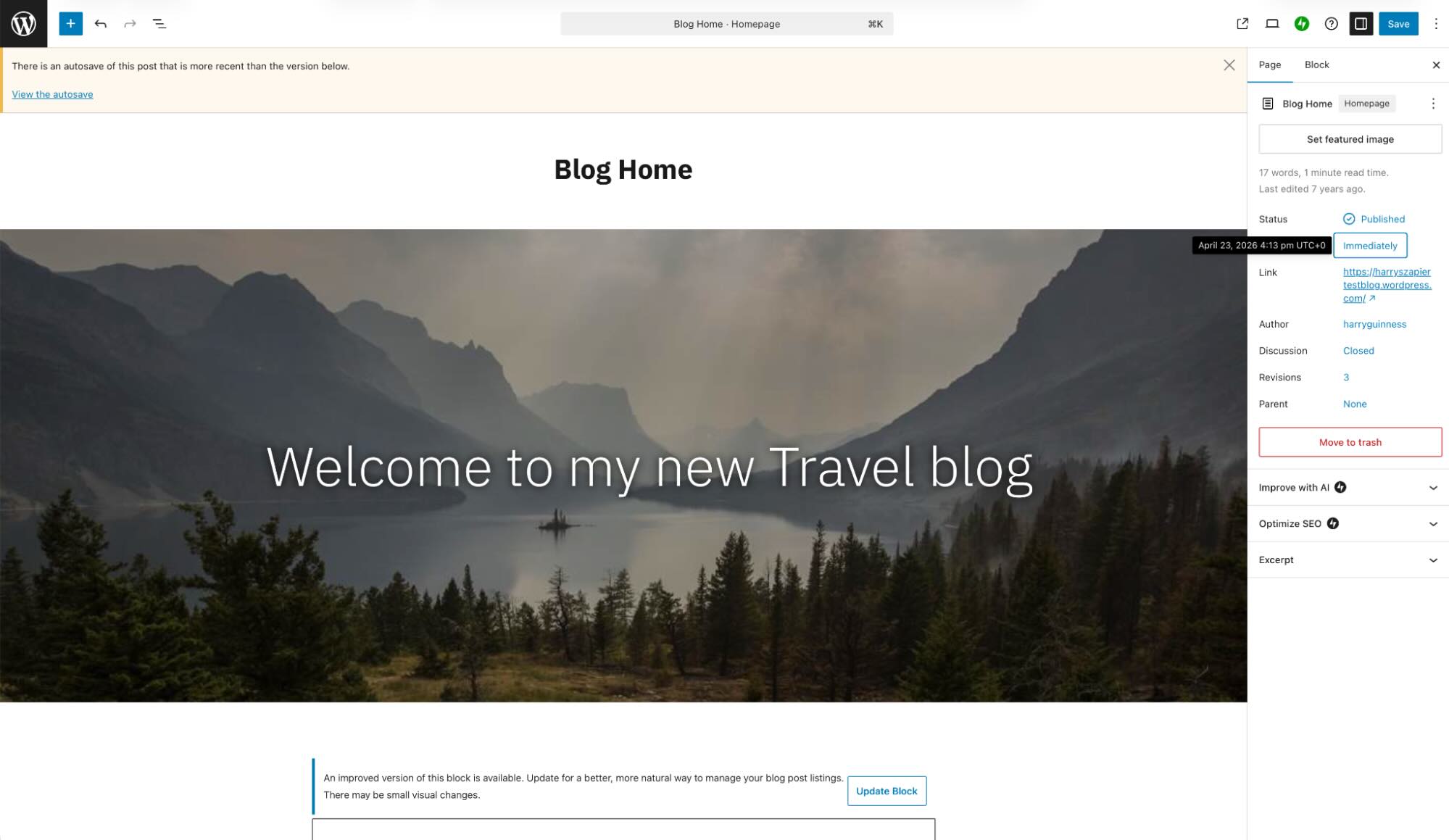 WordPress.com, our pick for the best WordPress alternative without the fuss.