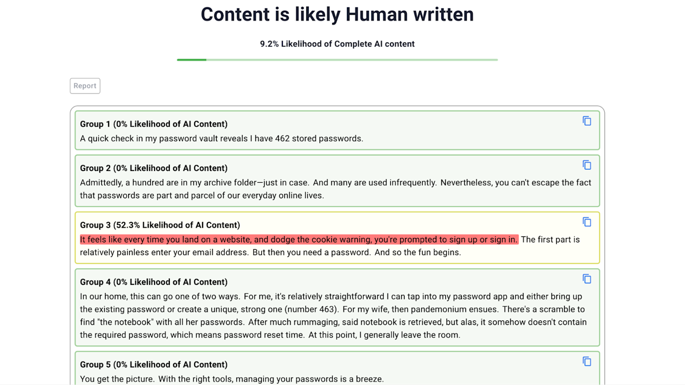 Smodin, our pick for one of the best AI content detectors