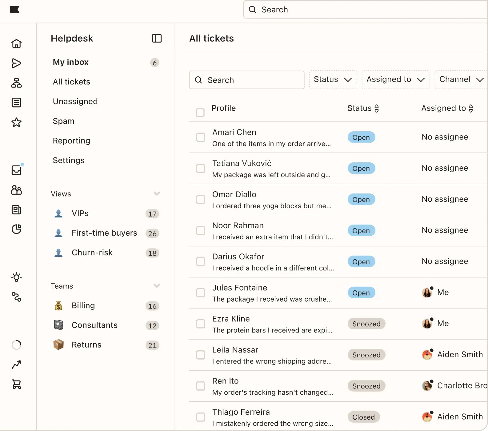Klaviyo Helpdesk