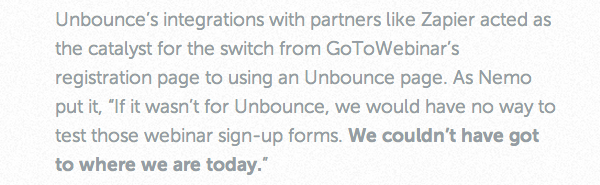 An Unbounce case study