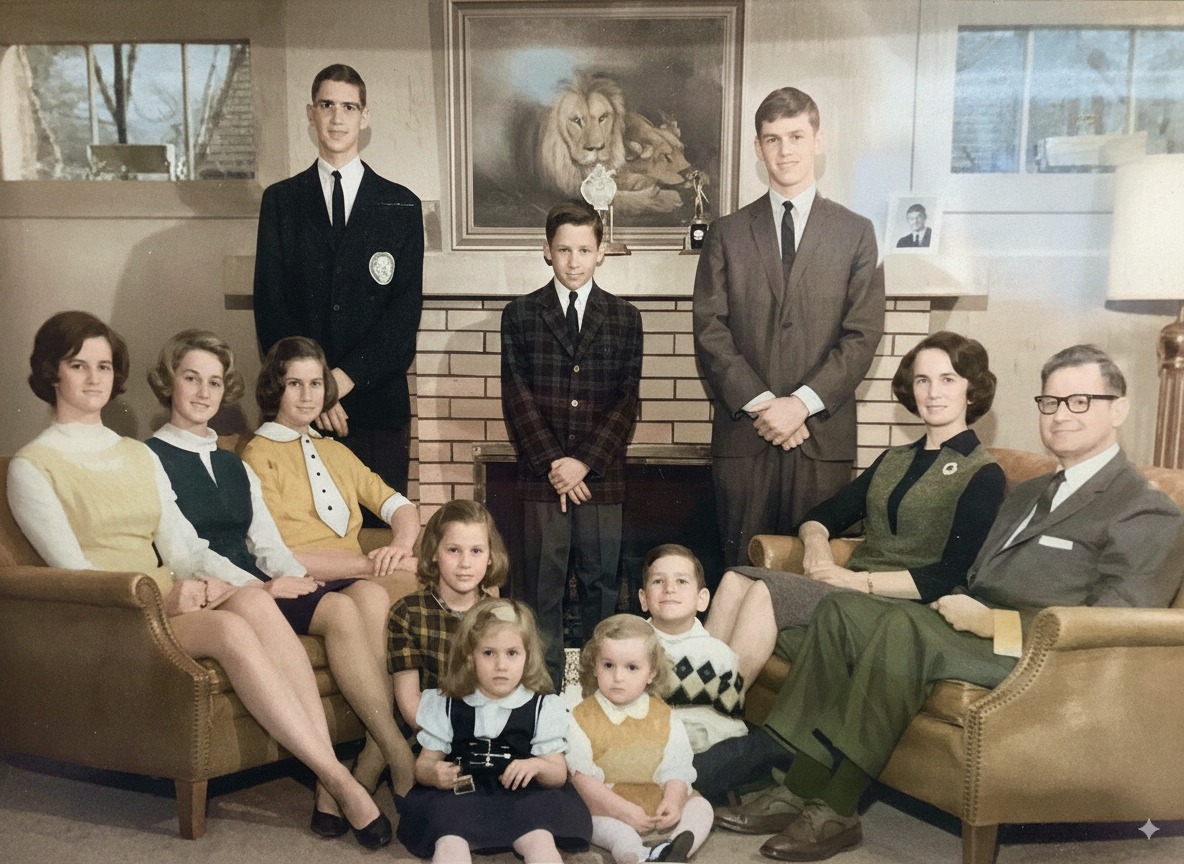 The colorized version of the photo