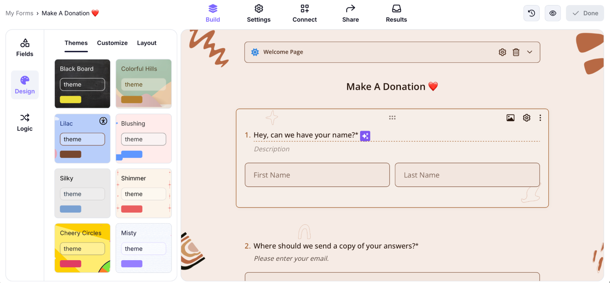forms.app, our pick for the best Google Forms alternative for an AI form builder. 