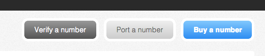Creating a Phone Number in Twilio