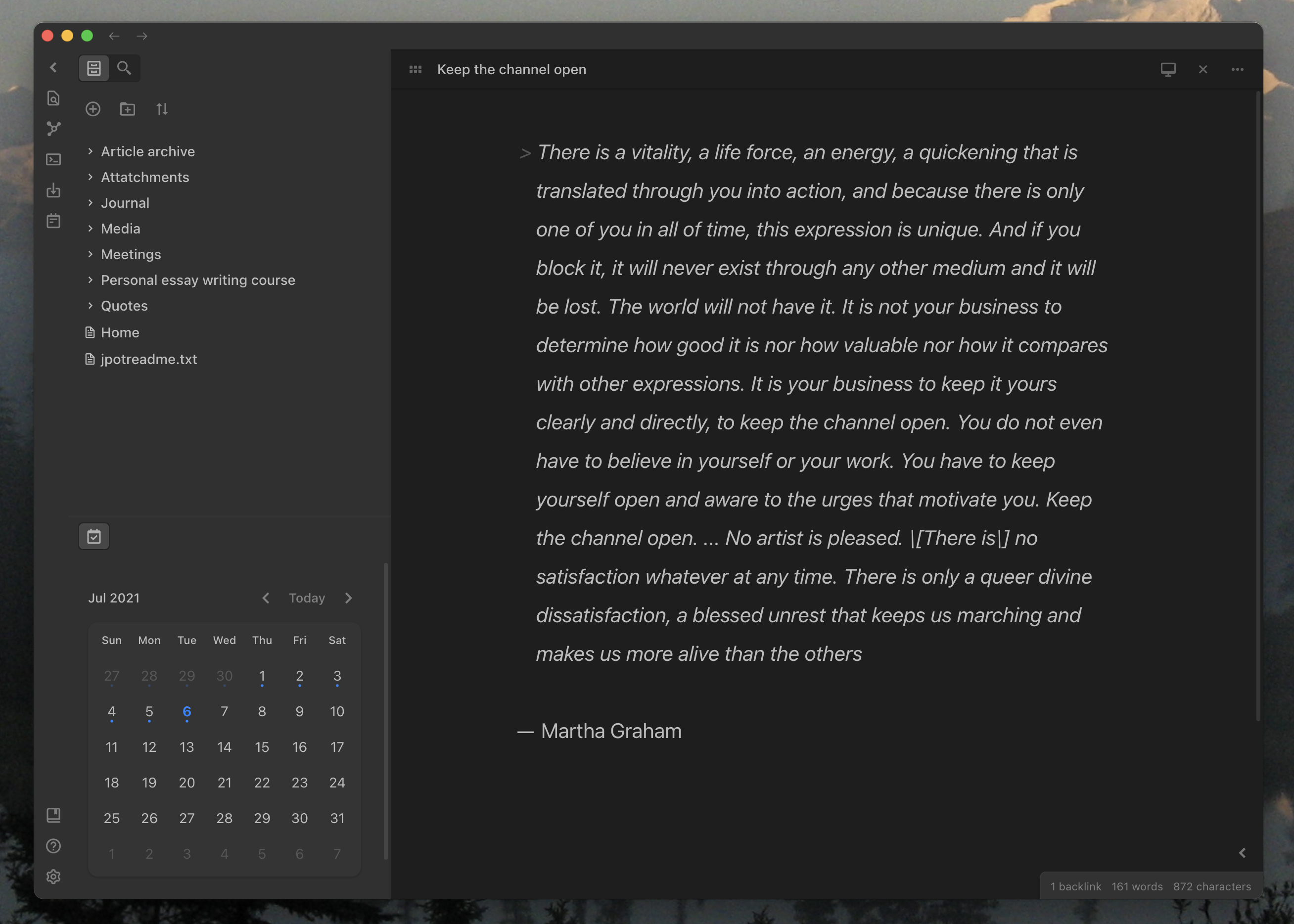 note taking app for mac and windows