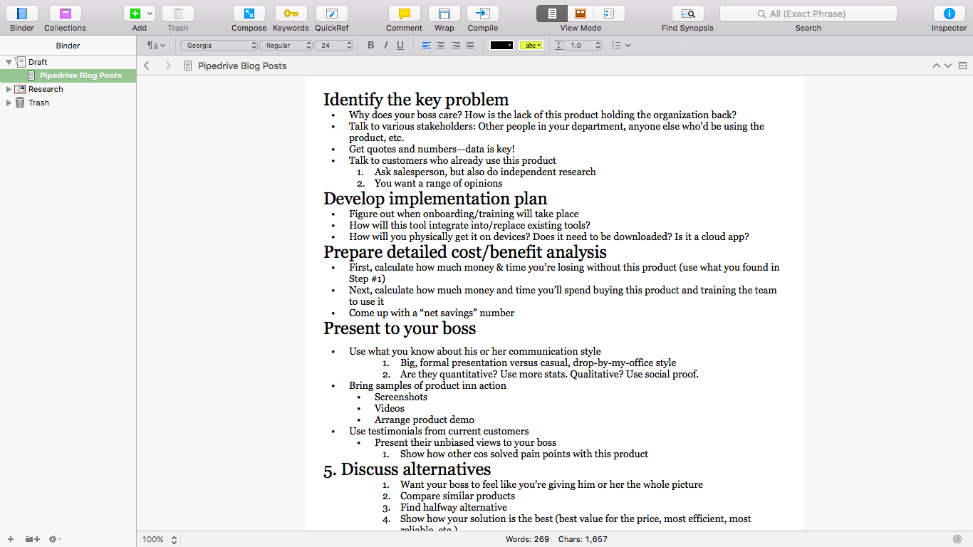 scrivener