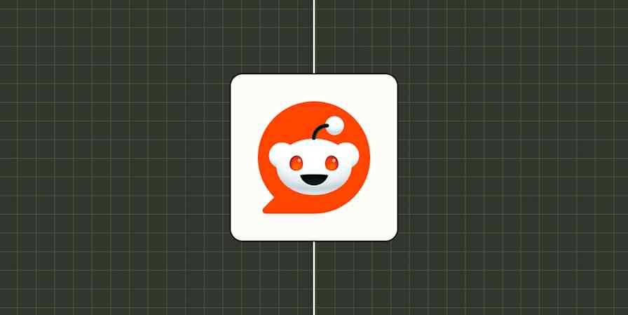 A hero image with the Reddit logo
