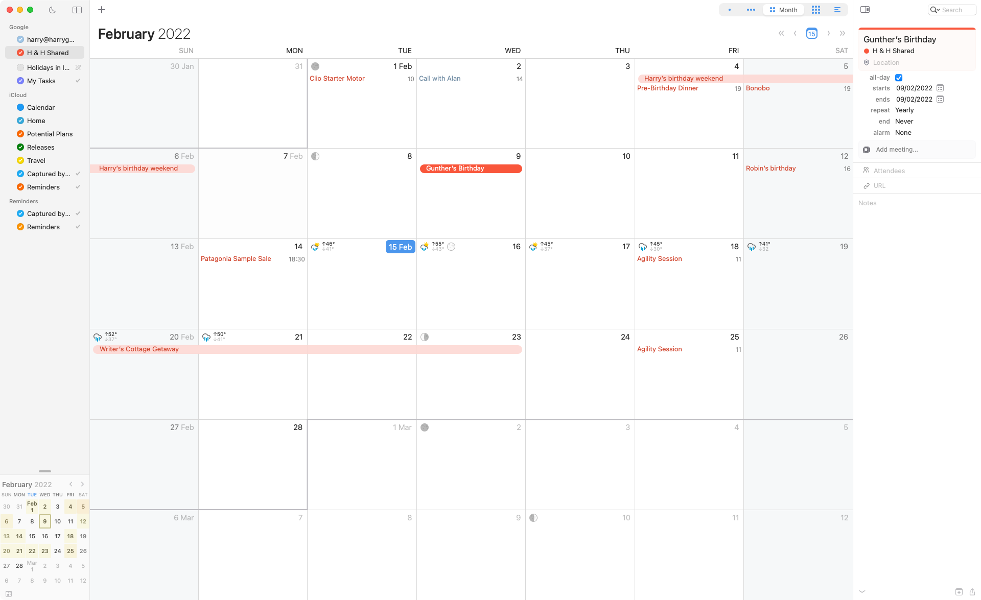 best small calendar for mac