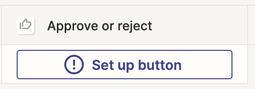 Screenshot of button in tables
