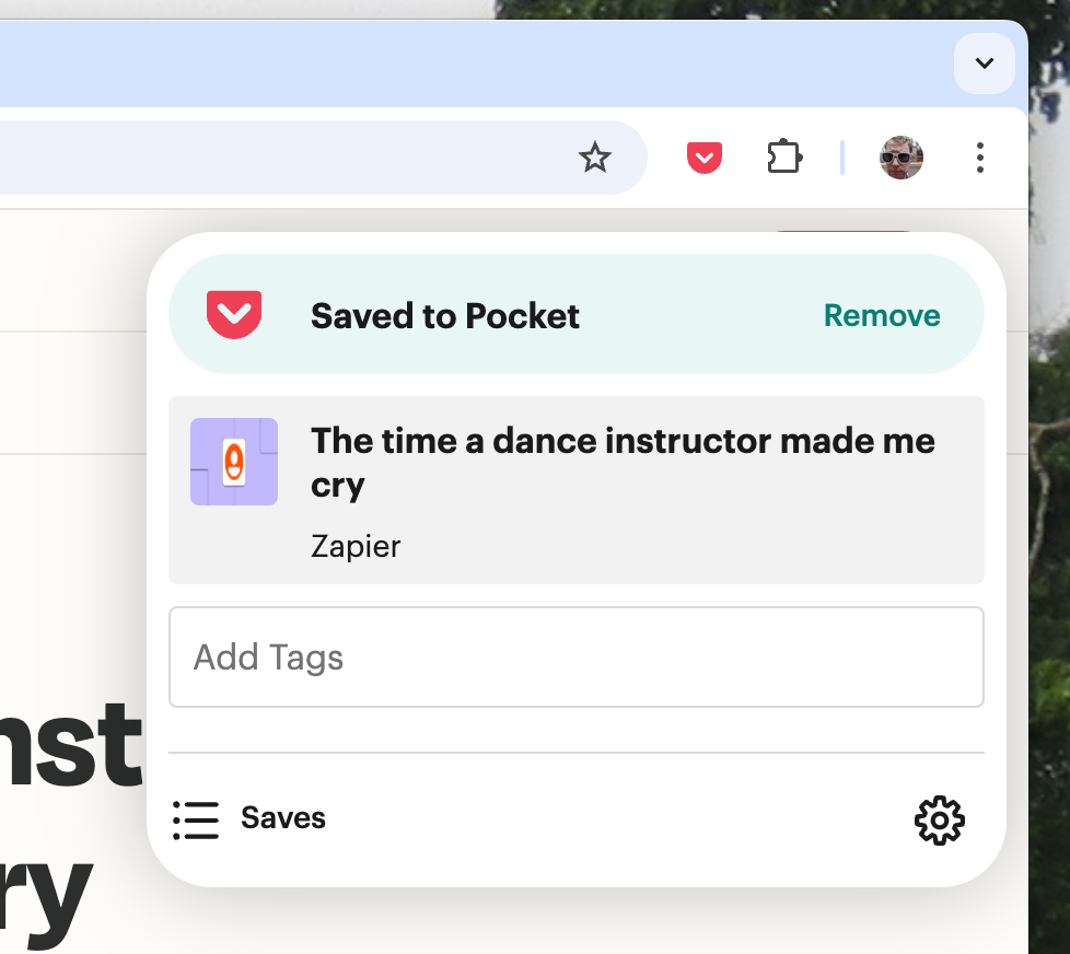 Save to Pocket from Slack