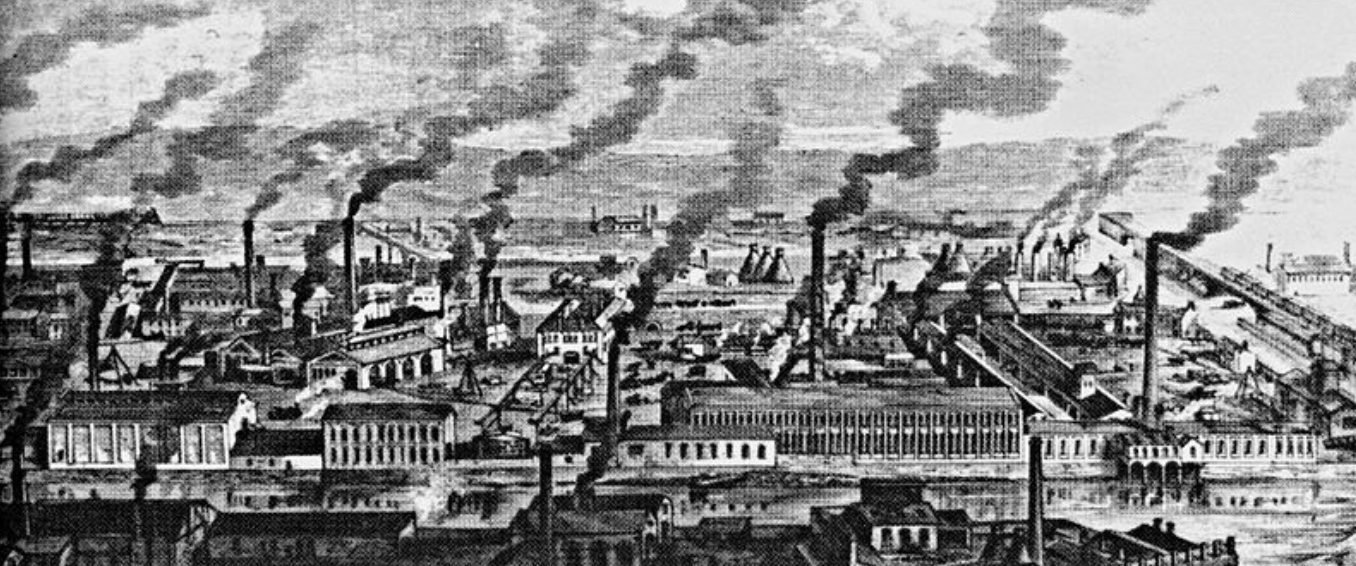 Industrial revolution city