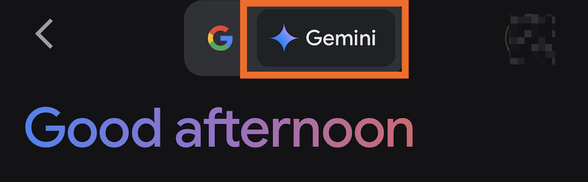 Ways to chat with Gemini in the Gemini mobile app for Android devices. 