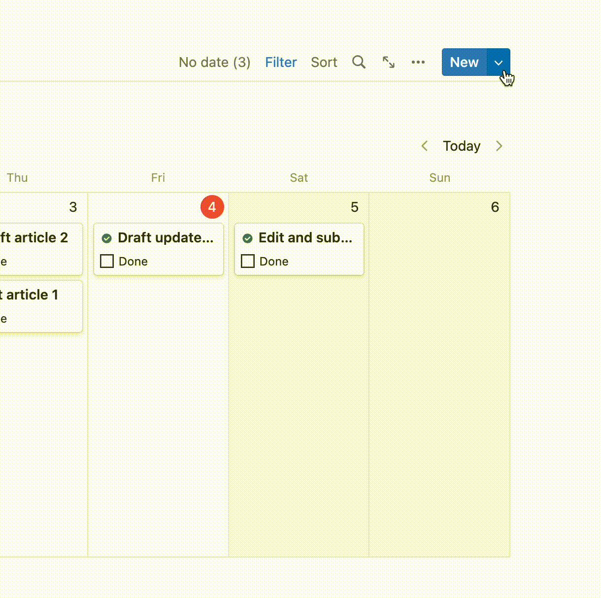 How to automatically sort completed items in Notes checklists