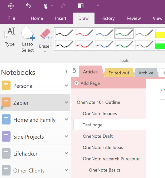 OneNote Tutorial: OneNote notebooks