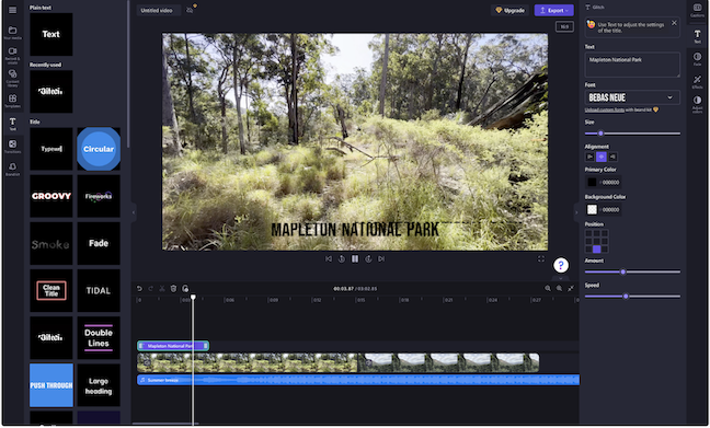 Clipchamp, our pick for the best online video editor