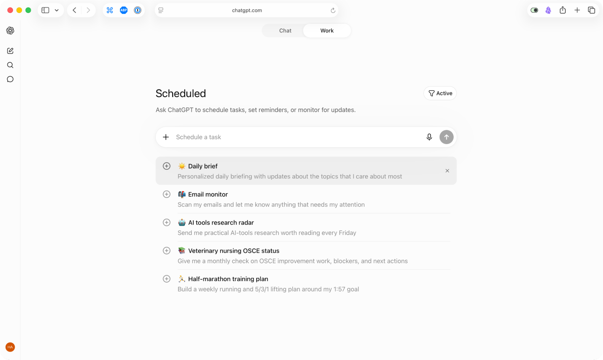 ChatGPT Works' prebuilt use cases