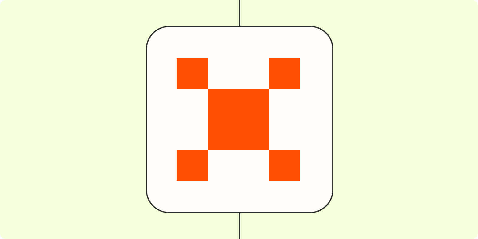 Hero image of the Zapier Central logo on a light yellow background.