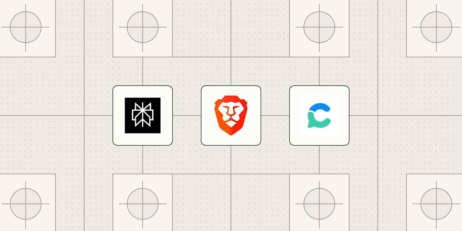 Hero image with the logos of the best AI search engines
