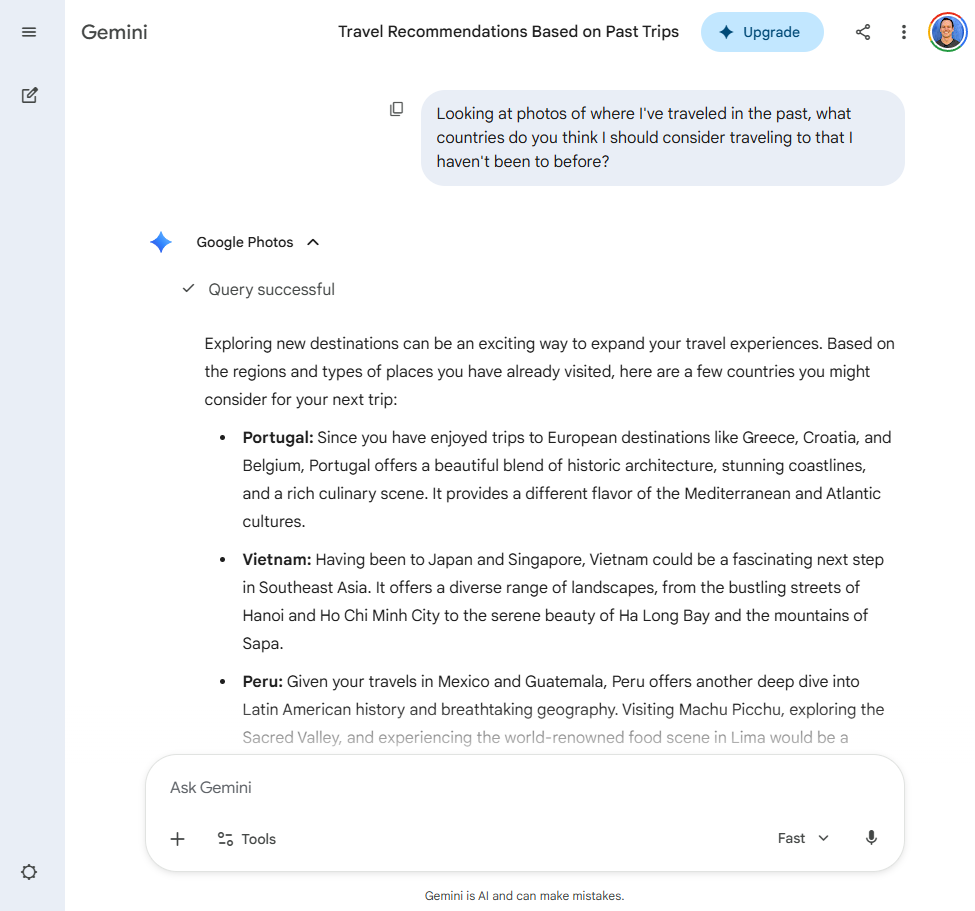 Personal intelligence in Gemini