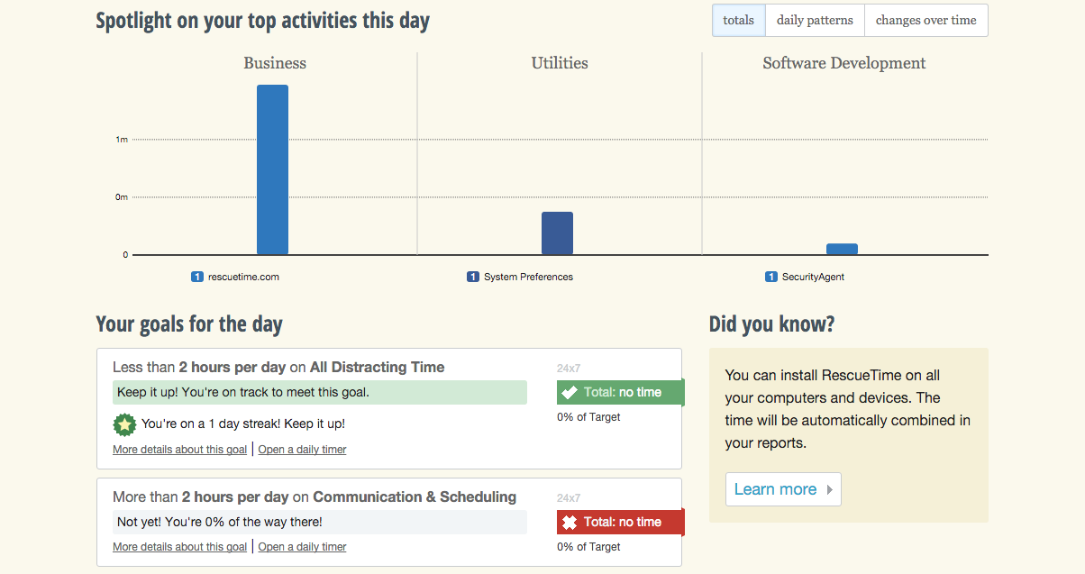 RescueTime