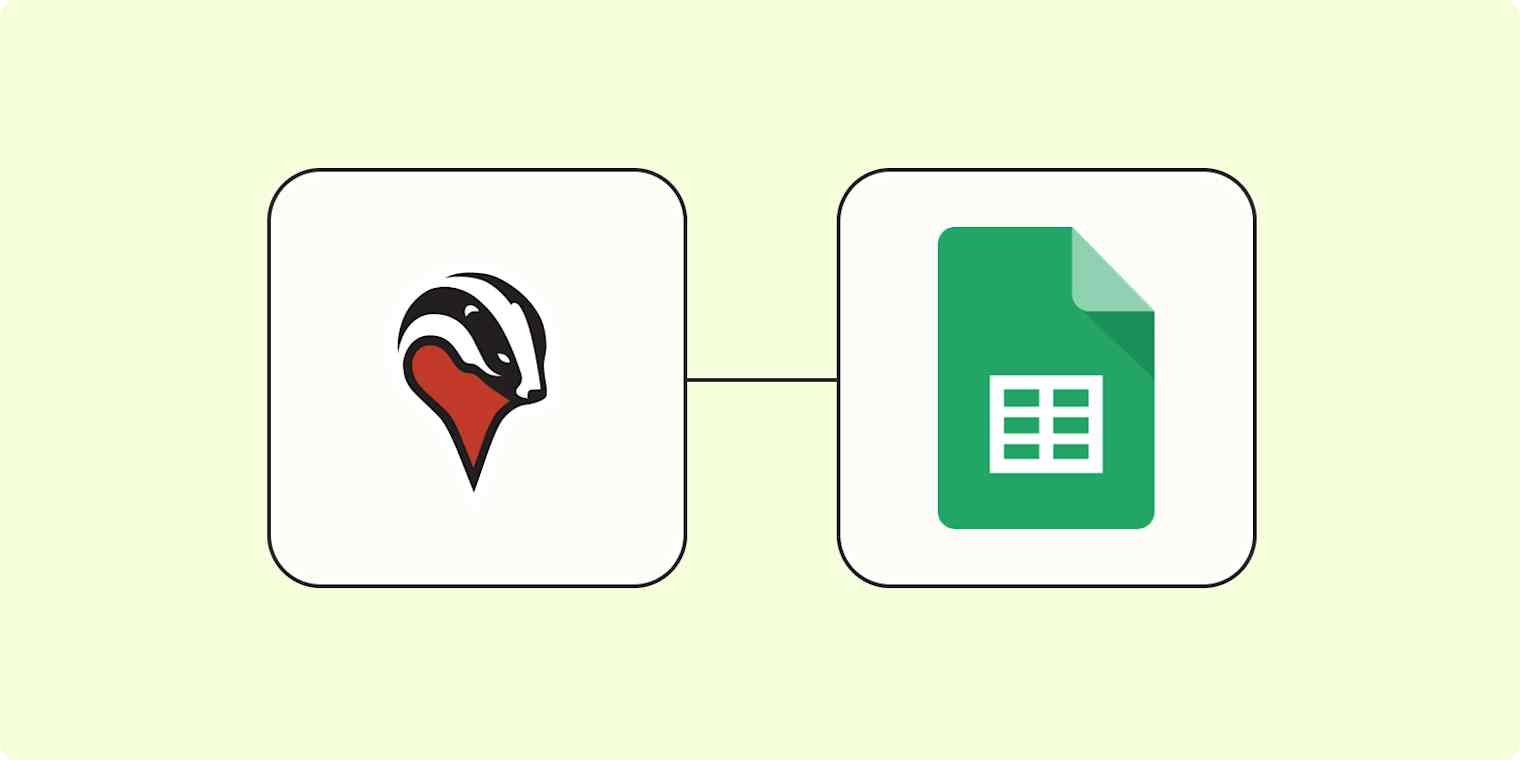 Hero with Badger Maps and Google Sheets logos