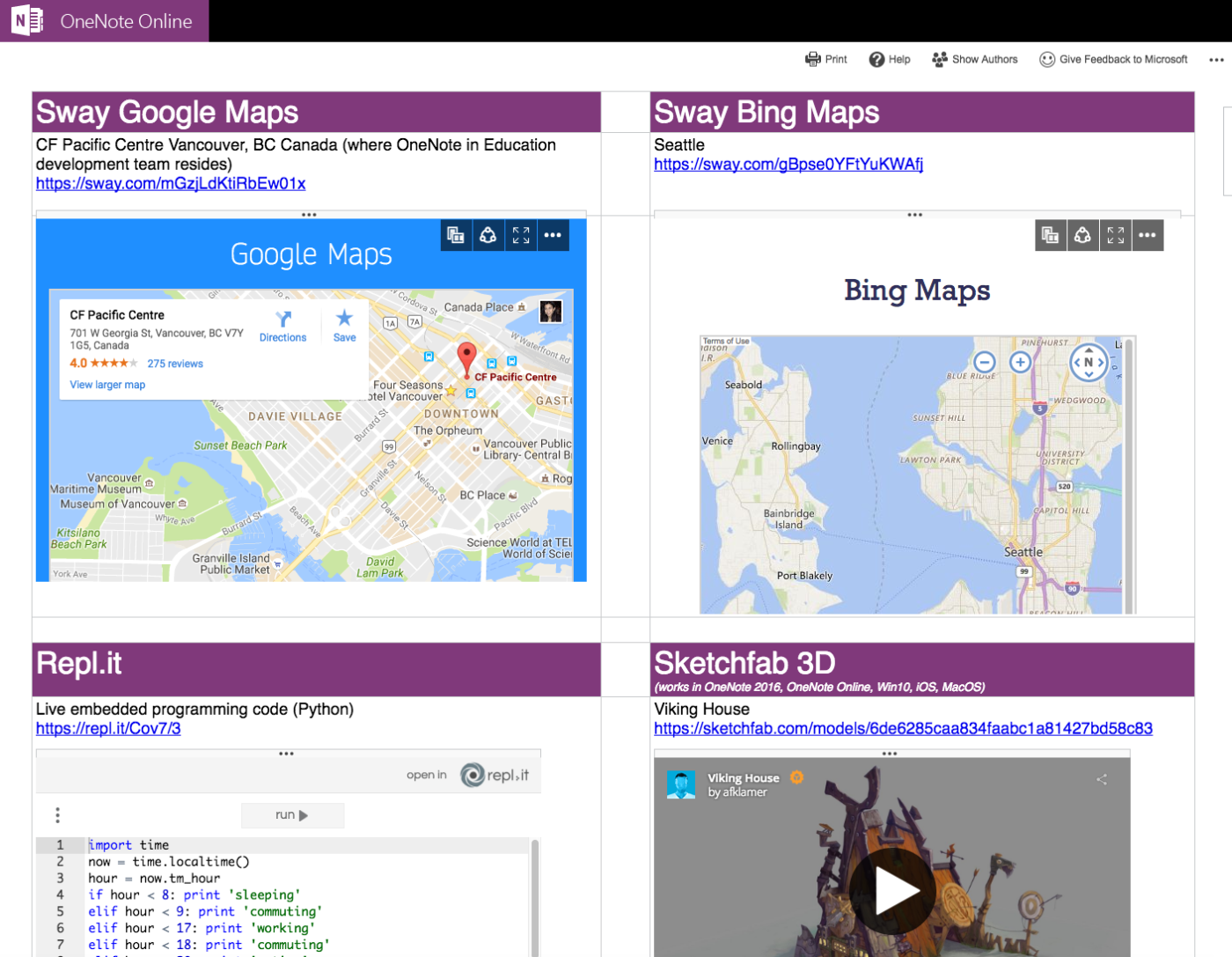 OneNote Tutorial: OneNote live objects