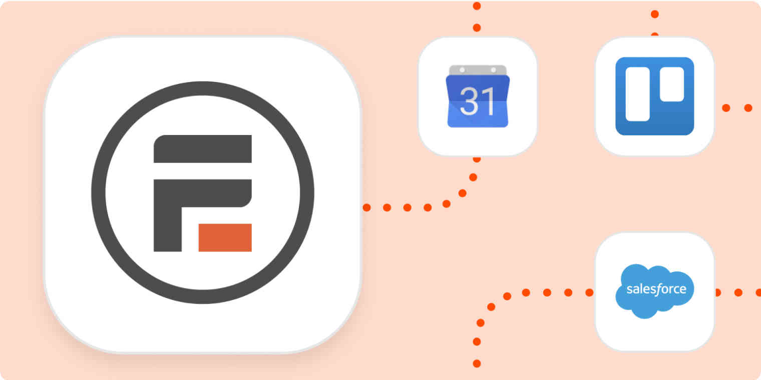 Formidable Forms logo with the app logos it can connect to.