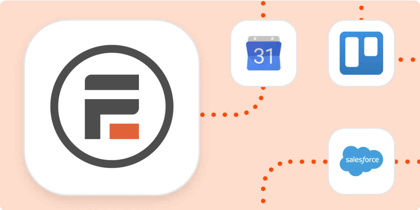 Formidable Forms logo with the app logos it can connect to.