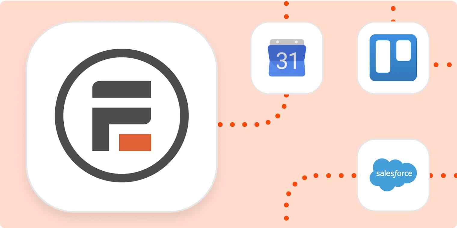 Formidable Forms logo with the app logos it can connect to.