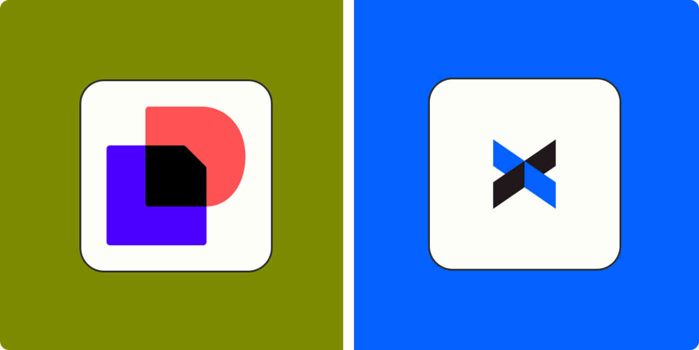 Hero image for app comparisons, with the logos of HelloSign and Docusign