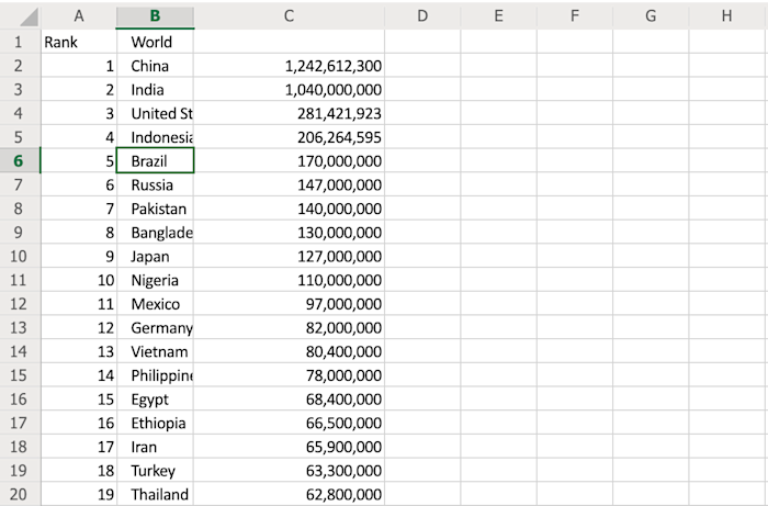 How to Remove Blank Rows in Excel Online
