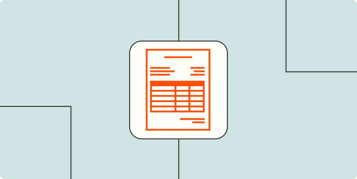 12 free invoice templates—and how to make your own