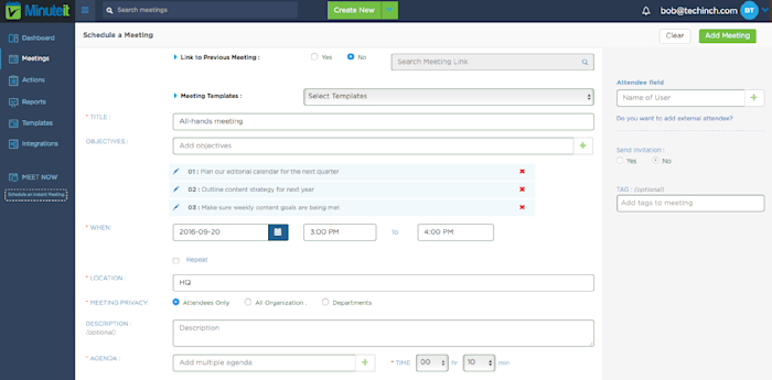 Run More Efficient Meetings: 14 Tools for Shared Agendas, Minutes, and ...