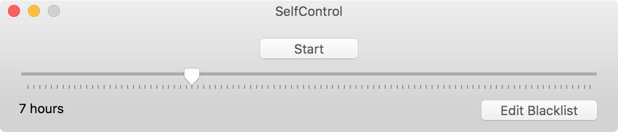 selfcontrol app windows