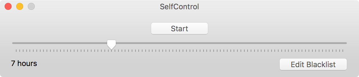 SelfControl